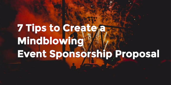event sponsorship proposal